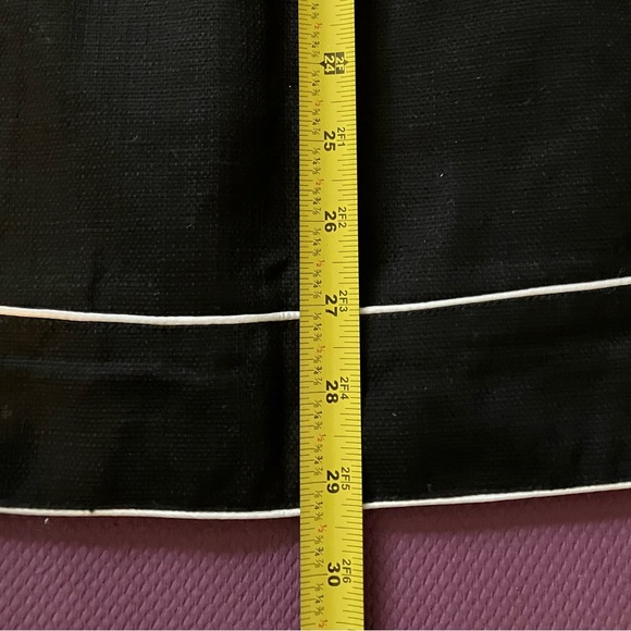 Japanese Jayro White Women's Cap Sleeve Above The Knee A-Line Dress- Black - Picture 9 of 9